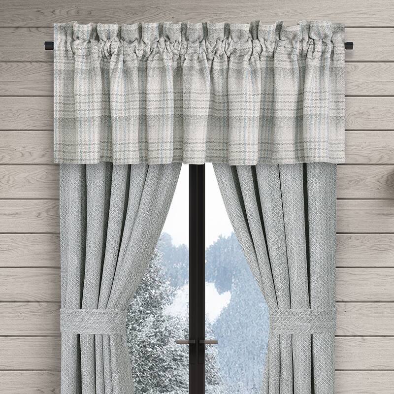 Alejandro Window Straight Valance - Spa