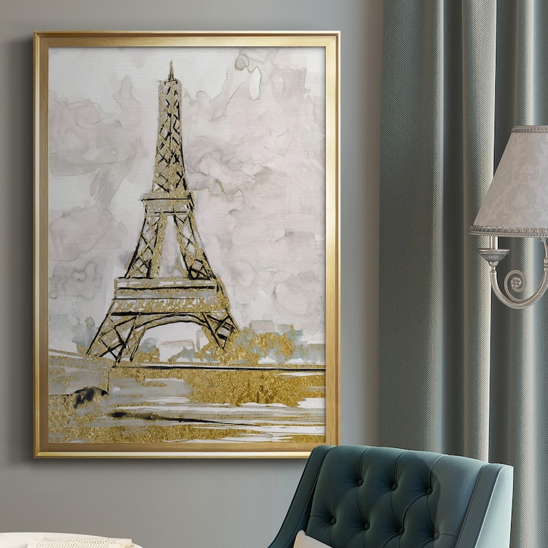 Eiffel Tower Glitz Premium Framed Print - Ready to Hang