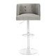 preview thumbnail 14 of 28, SAFAVIEH Couture Zayna Adjustable Barstool. - 21.3"x22.1"x44.1"