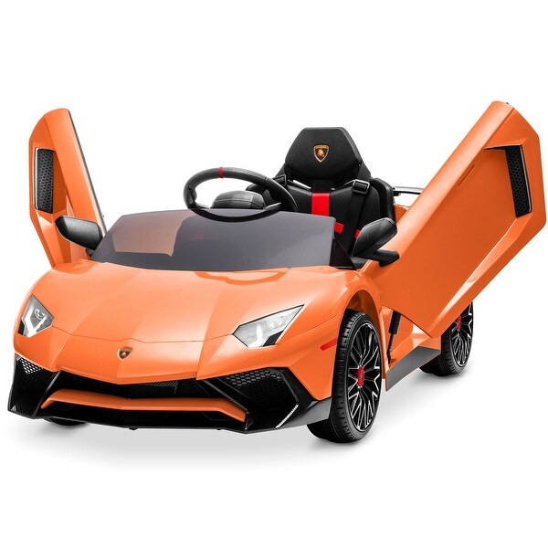 Kidzone 12V Electric Ride On Licensed Lamborghini Aventador SV