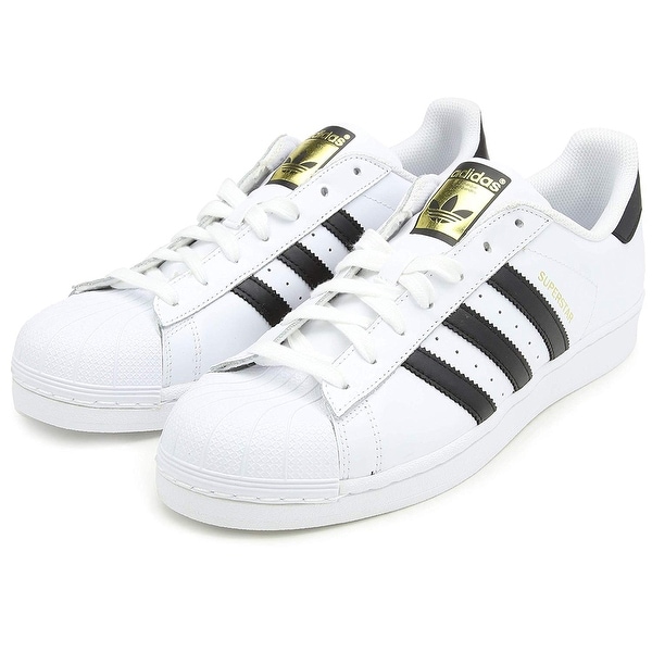 Adidas Mens Superstar Leather Low Top 