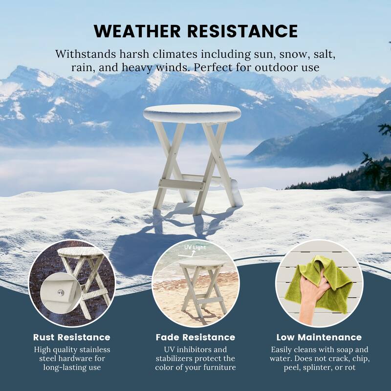 Laguna Patio Round Folding Dining Table