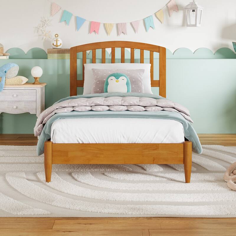 Quincy Solid Wood Low Profile Platform Bed