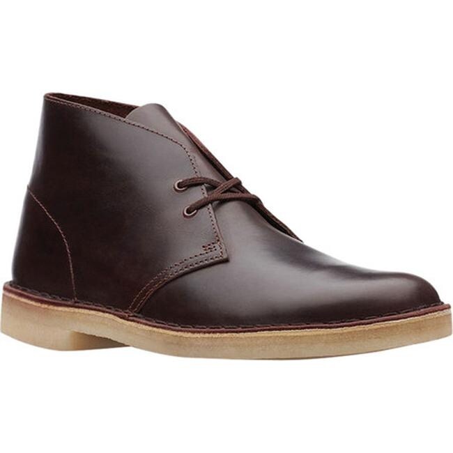 clarks chestnut leather