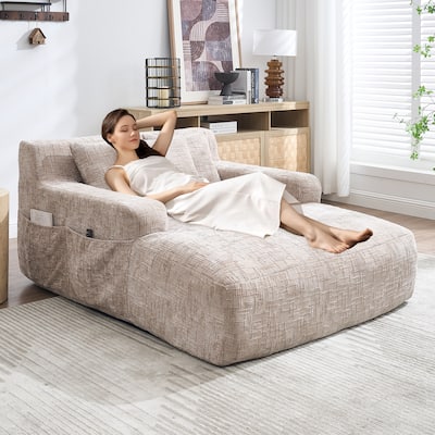 Futon Sofa Bed,3-in-1 Multi-Functional Corduroy Sleeper Couch Pull-Out Bed,Adjustable Backrest and Pillows,Convertible Sofa Bed