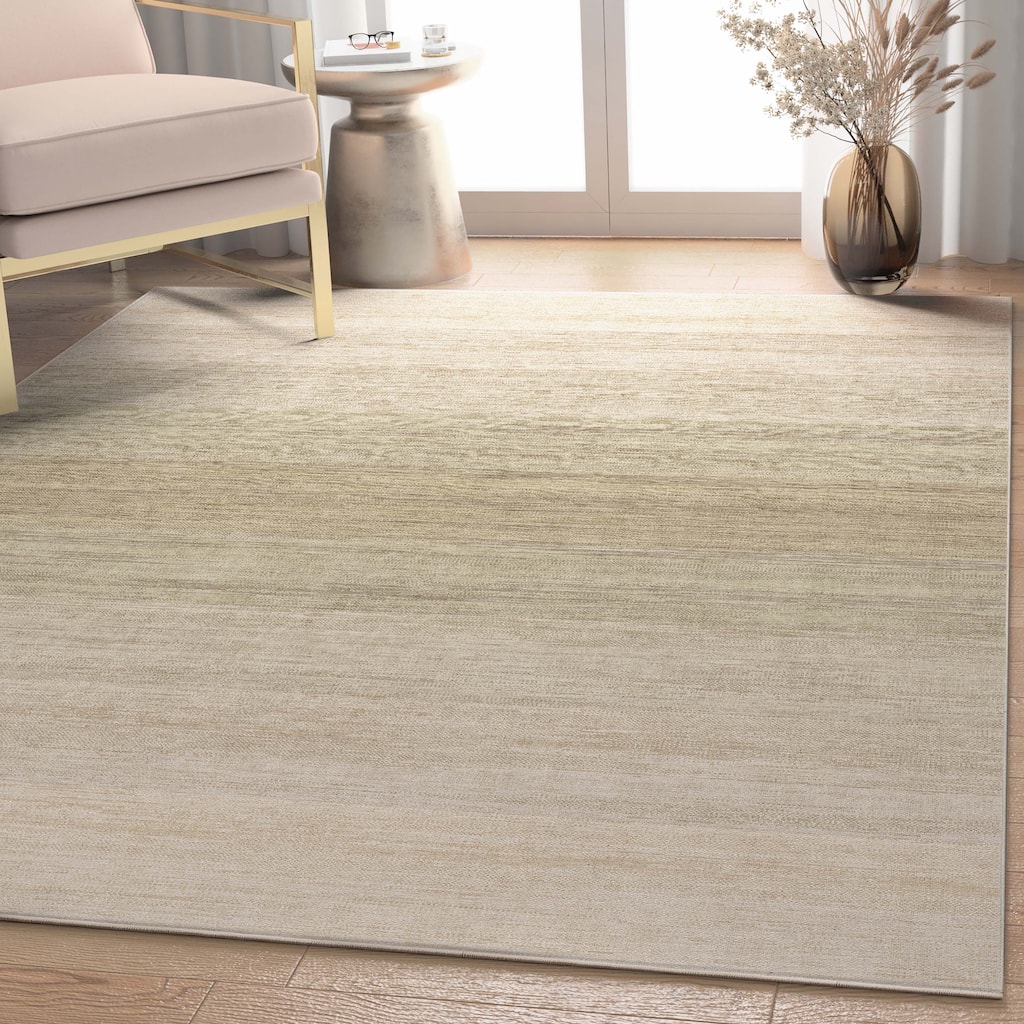 Well Woven Abstract Sunset Vintage Flat-Weave Area Rug