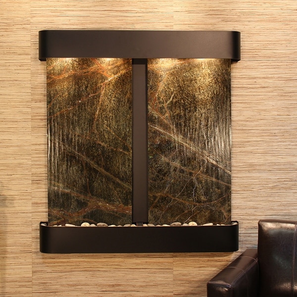 Aspen Falls Fountain - Blackened Copper - Rounded Edges - Choose Options