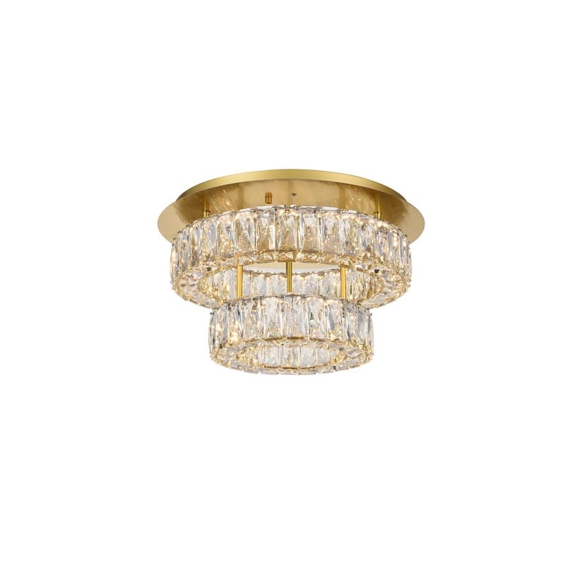 Gold LED Flush Mount