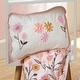 preview thumbnail 2 of 2, Lambs & Ivy Little Garden Luxury Embroidered Floral Decorative Throw Pillow