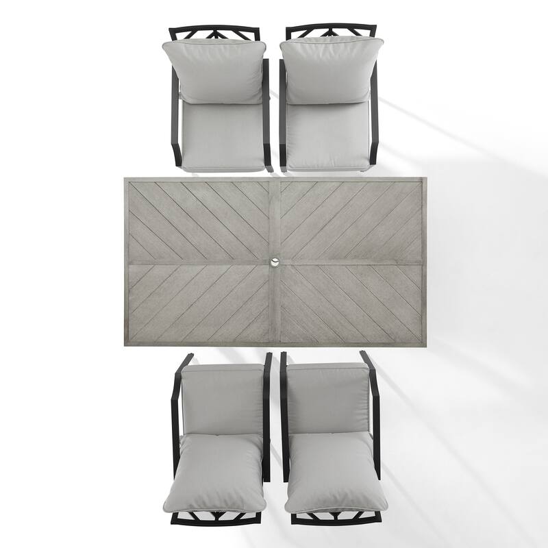 Crosley Otto 5Pc Outdoor Metal Dining Set