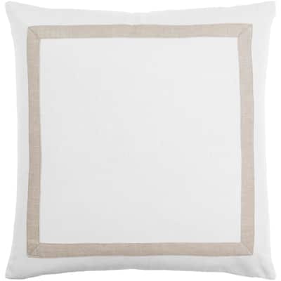 Shaina Farmhouse Border Accent Pillow