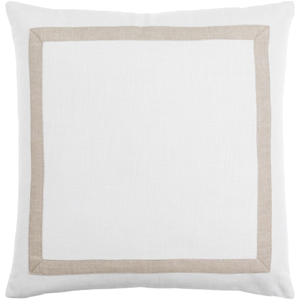 Shaina Farmhouse Border Accent Pillow