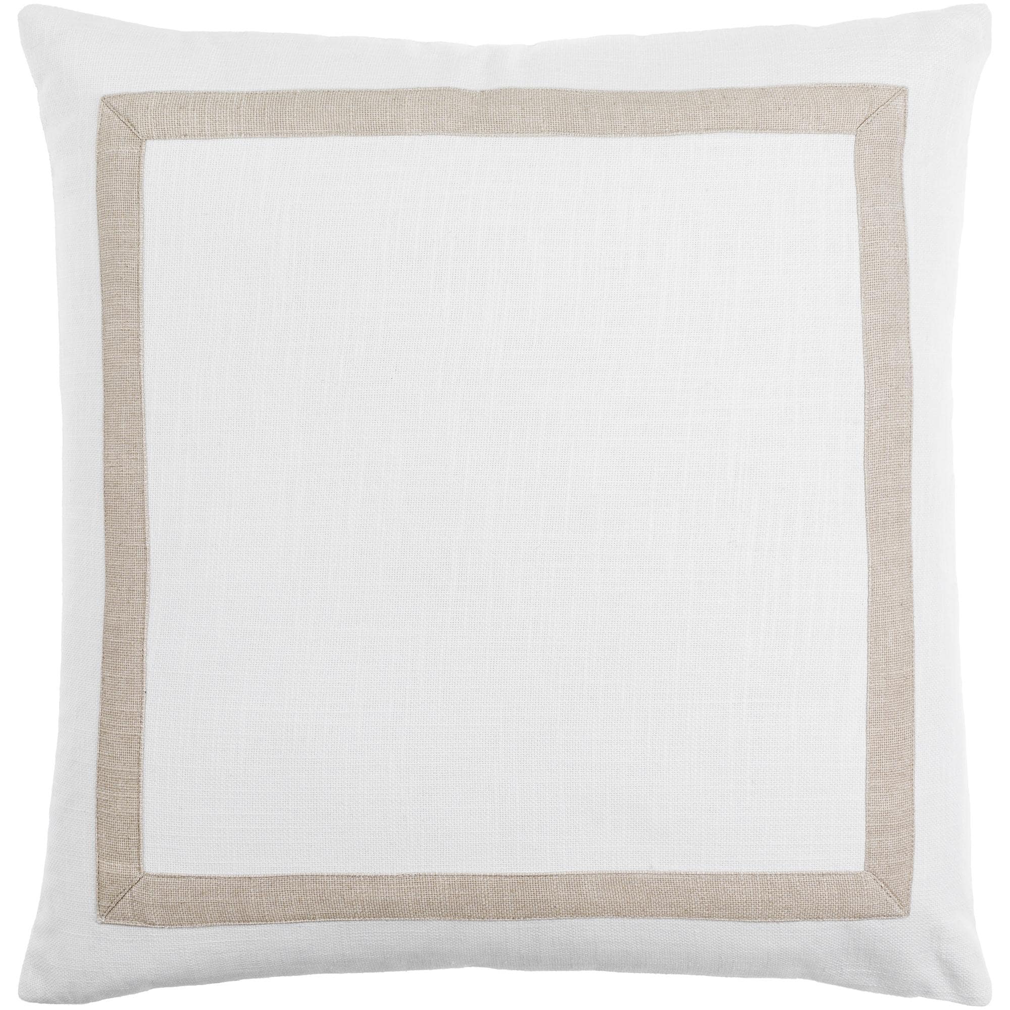 Shaina Farmhouse Border Accent Pillow
