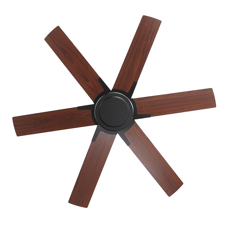 48/56/60 Inch Reversible Blade Ceiling Fan No Light with Remote Control