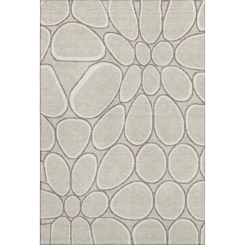 Premium Washable Super Soft Contemporary Bubble Mayfield Rug