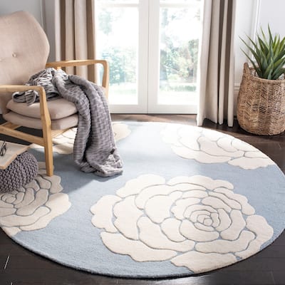 SAFAVIEH Handmade Cambridge Vince Modern Wool Rug