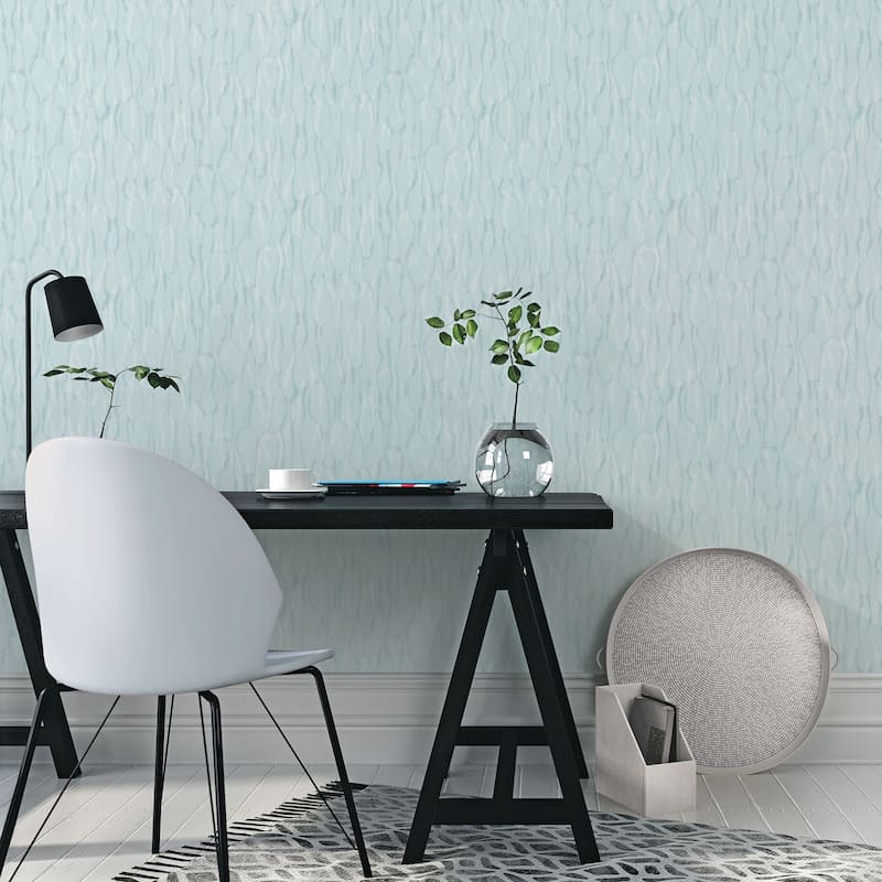 Galerie Wallcoverings Atmosphere Marble Drizzle Non-woven Matte Wallpaper Roll