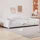 preview thumbnail 4 of 49, Upholstered Daybed with Cloud-Shaped Backrest & Armrests