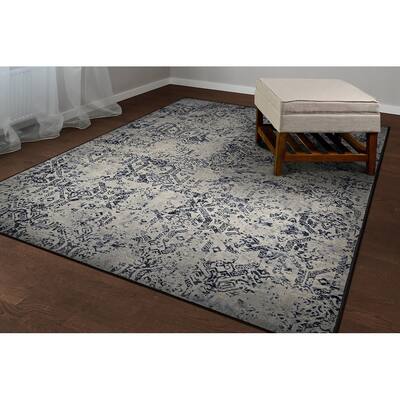 Dream Decor Rugs Provencal Lacework Floral Area Rug