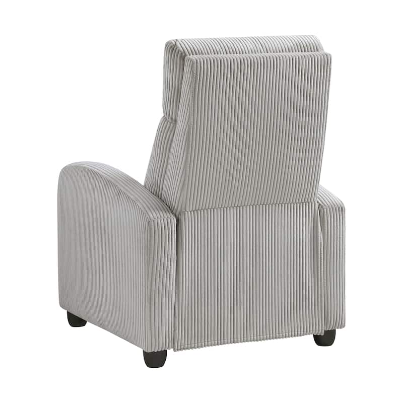 Covelo Corduroy Push Back Reclining Chair