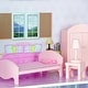 preview thumbnail 5 of 6, Olivia's Little World Dreamland Tiffany 3-Story Wooden Dollhouse, 12" Dolls - 30.98" L x 11.5" W x 44.49" H