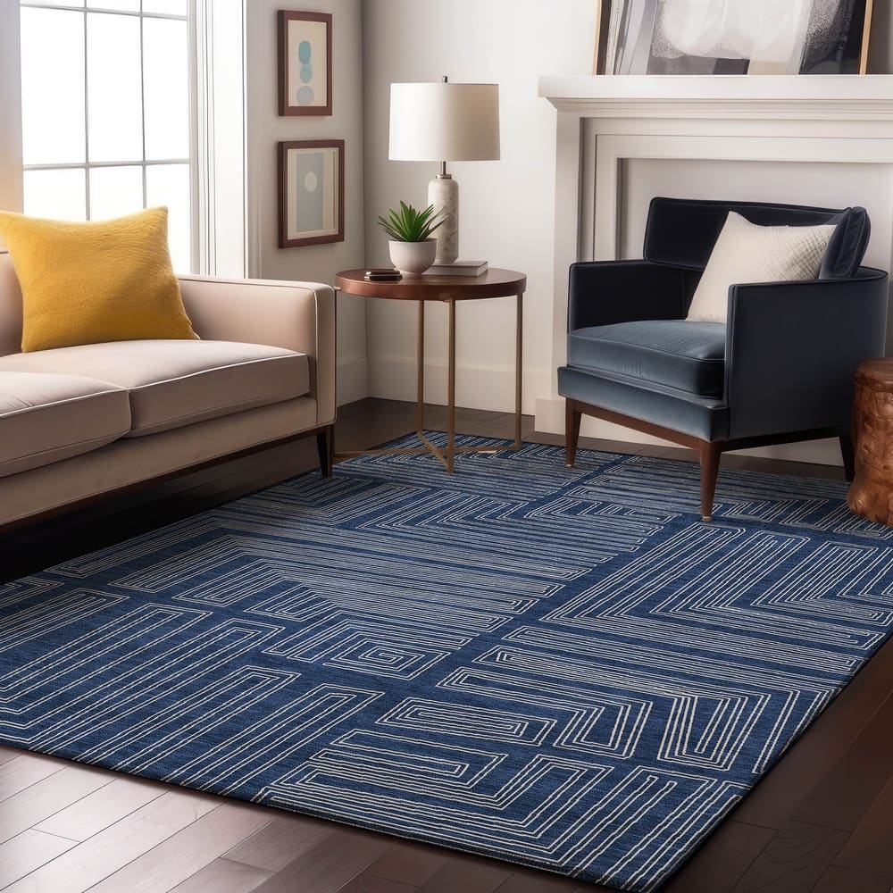 Premium Washable Super Soft Mid Century Modern Mayfield Rug