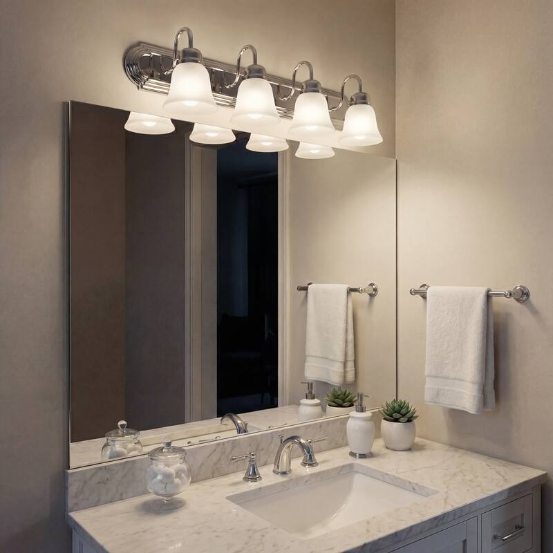 Kichler Lighting Traditional 4-light Chrome Bath/Vanity Light