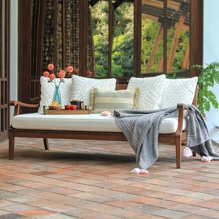 Cambridge Casual Como Solid Wood Outdoor Daybed