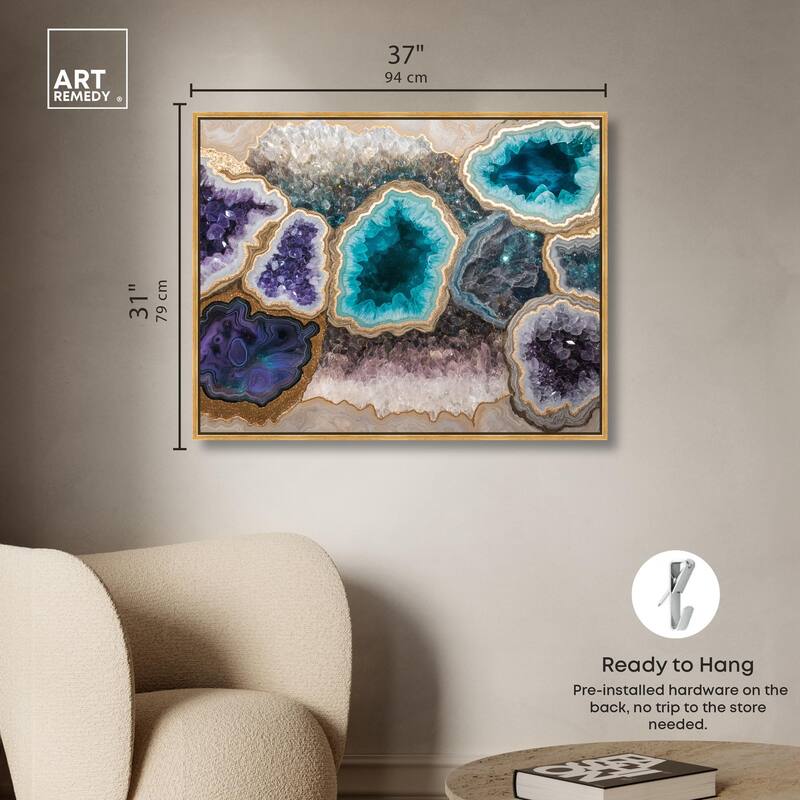 Mineral Multiverse Canvas by Art Remedy