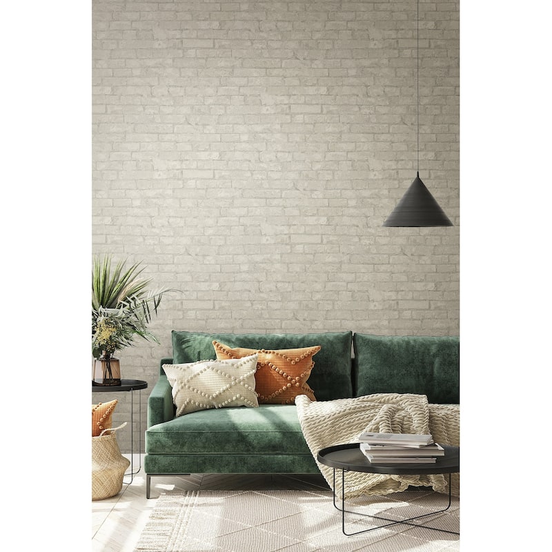 Galerie Wallcoverings Terra Collection Stone Optics Matte Finish Clay Ink on Non-Woven Wallpaper Roll