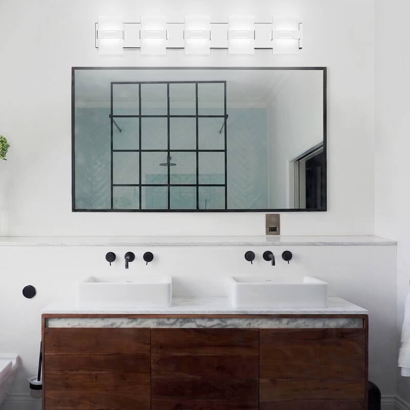 LED Vanity Light Bathroom Light Fixtures Dimmable Bathroom Vanity Lighting Fixtures