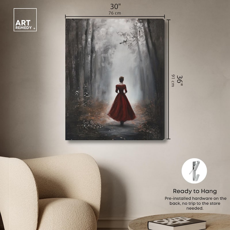 Lost in the Mist I Canvas by Art Remedy, Gallery Wrapped