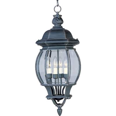 Maxim Crown Hill 26" Tall 4 Light Outdoor Lantern Pendant