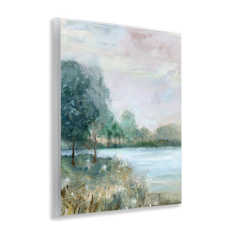 Stupell Serene Riverside View Wall Plaque Art Design By Sally Swatland