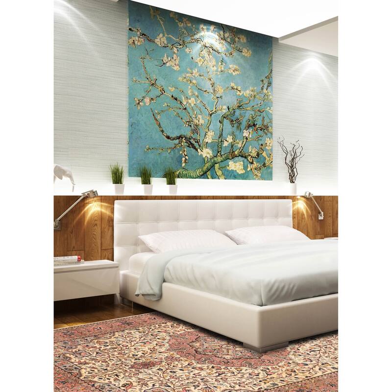 ECARPETGALLERY Hand-knotted Kayseri Cream Wool Rug - 5'1 x 7'10