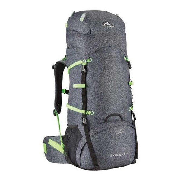 High Sierra Classic 2 Series Explorer 55 Frame Pack Texture Black Us One Size Size None
