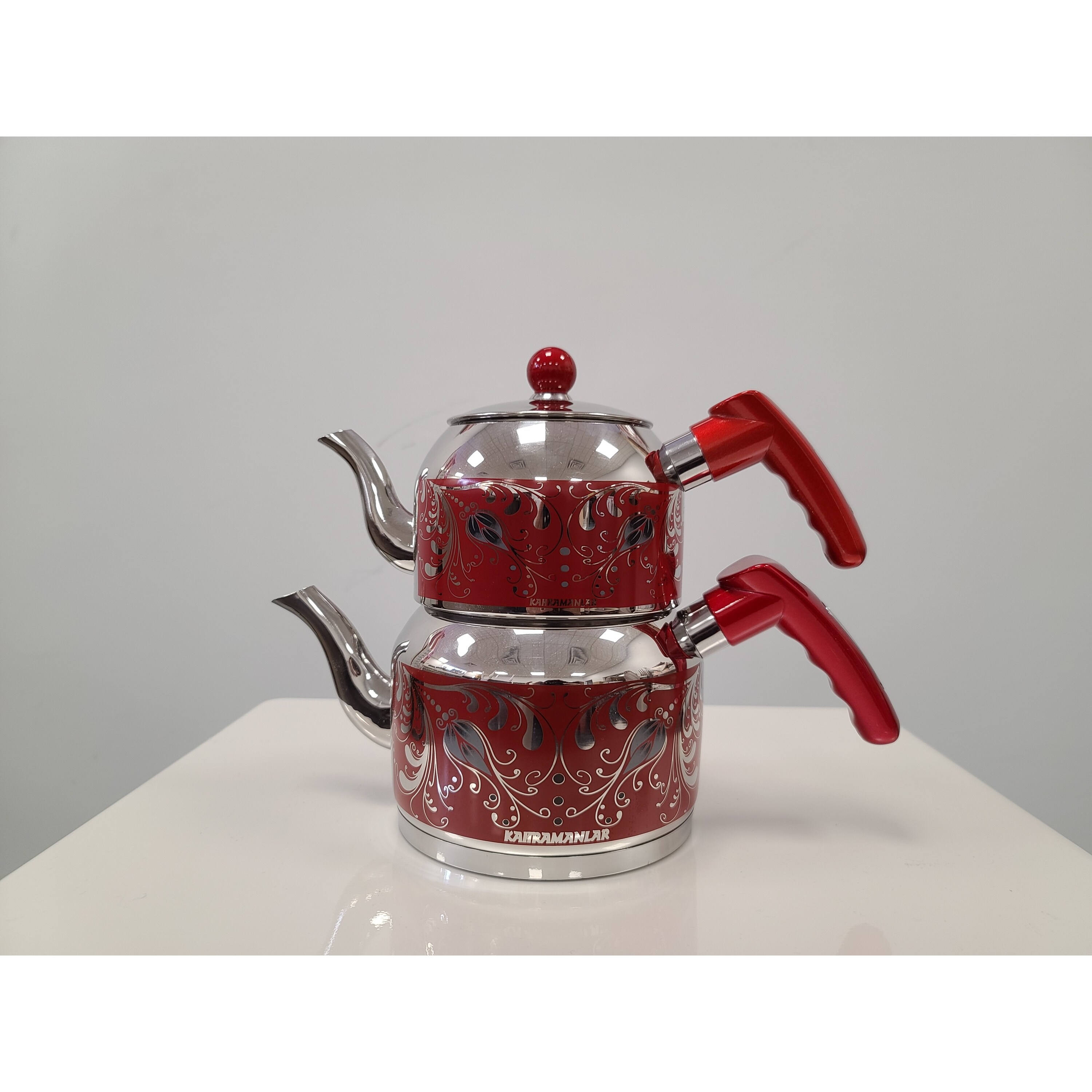 Discountworld Tulip Stainless Steel Turkish Teapot For 2 People 2 Qt 2 Qt Overstock 29812350