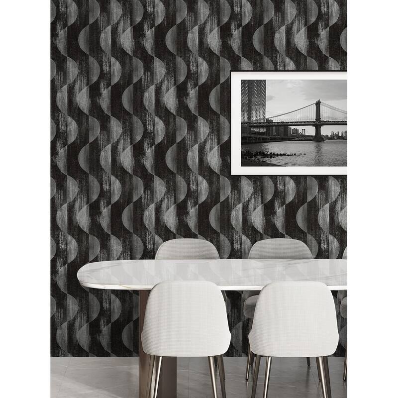 Stacy Garcia Home Half Circles Peel and Stick Wallpaper
