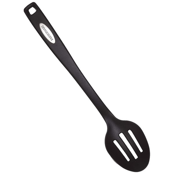 Farberware Classic Nylon Slotted Spoon Utensil For Non Stick Surfaces, Heat  Resistant - Black - Bed Bath & Beyond - 29158744