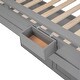 preview thumbnail 14 of 44, Twin Pine Loft Bed with Rolling Cabinet and Desk