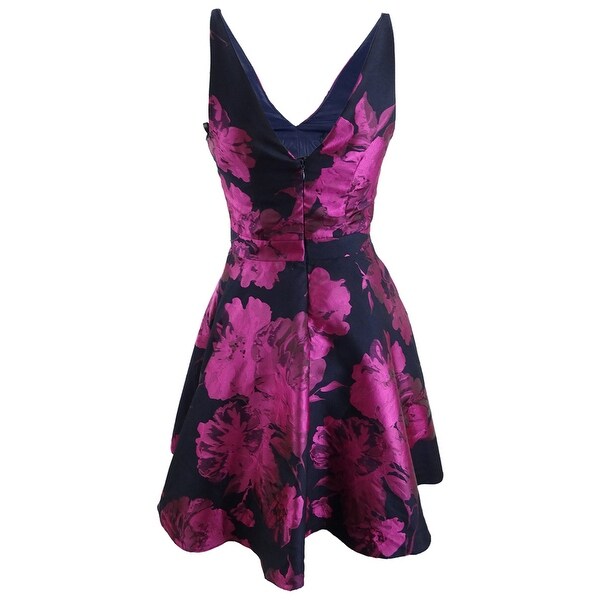 floral brocade dress