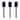 Mrs. Anderson's Baking Silicone Spatula, Set of 3