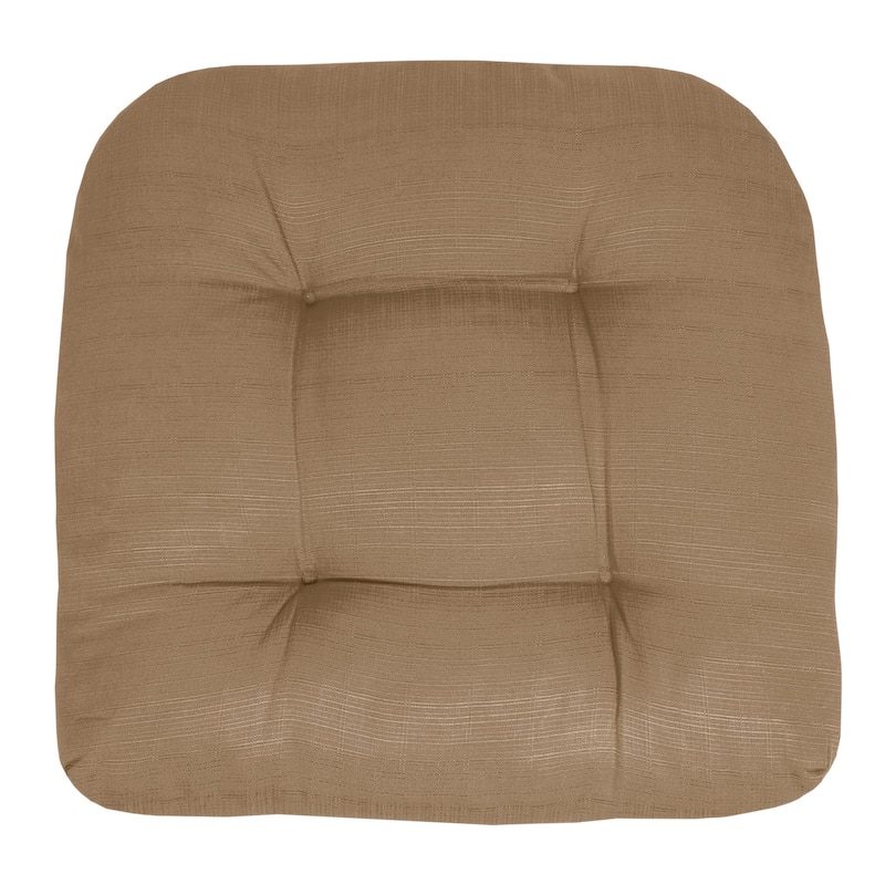Indoor-Outdoor Reversible Patio Seat Cushion