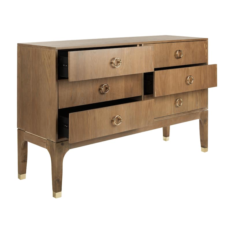 SAFAVIEH Couture Bryann 6 Drawer Contemporary Dresser