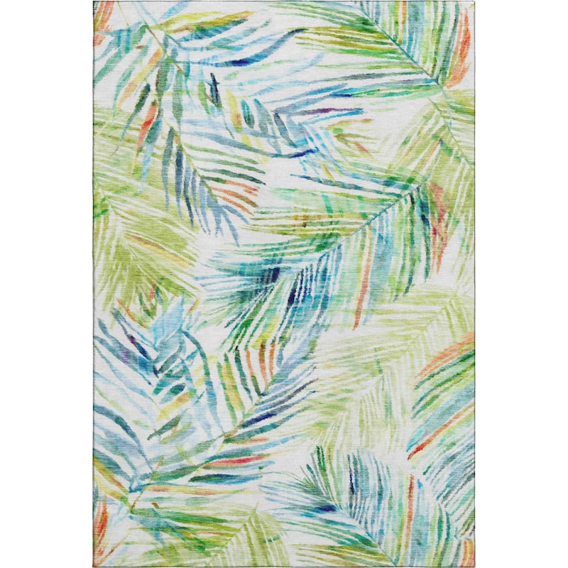 Premium Washable Super Soft Watercolor Modern Floral Mayfield Rug