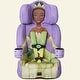 preview thumbnail 1 of 7, Disney Princess Tiana 2-in-1 Car Seat by KidsEmbrace Purple