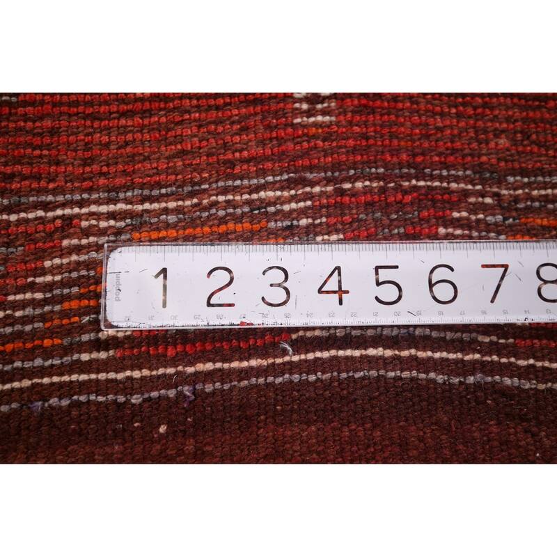 Tribal Anatolian Turkish Vintage Runner Rug Hand-Knotted Wool Carpet - 2'11"x 10'0"