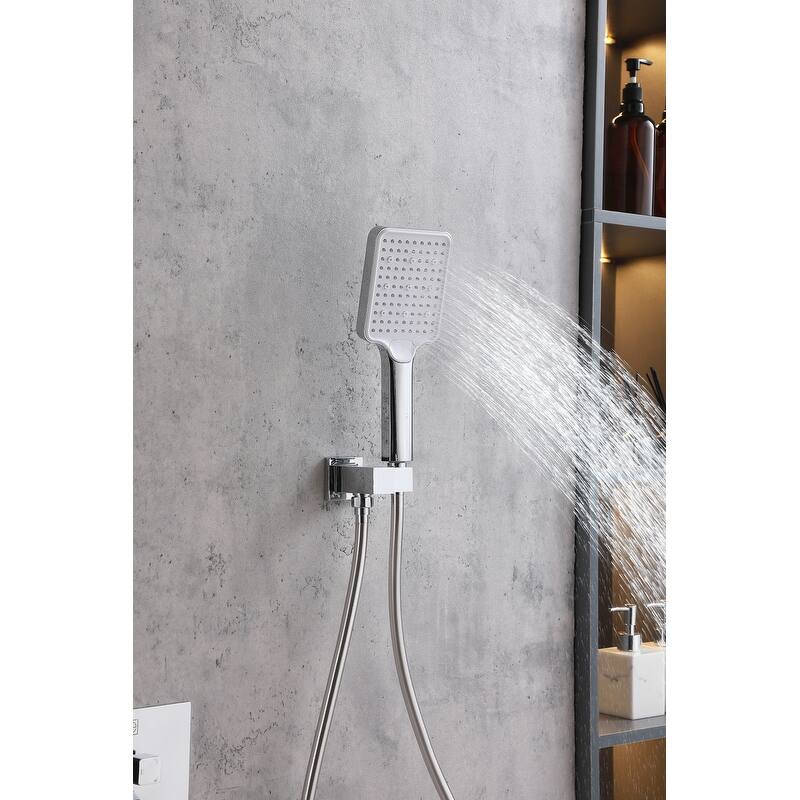 Indigo Home Complete Shower and Tub Faucet with Rough-in Valve