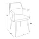 preview thumbnail 3 of 2, Porch & Den Canary-Duved Silver 5-Piece Dining Set