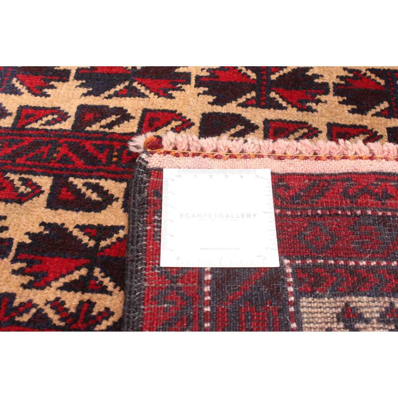 ECARPETGALLERY Hand-knotted Teimani Tan Wool Rug - 2'11 x 5'3